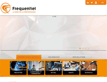 Tablet Screenshot of frequentiel.com
